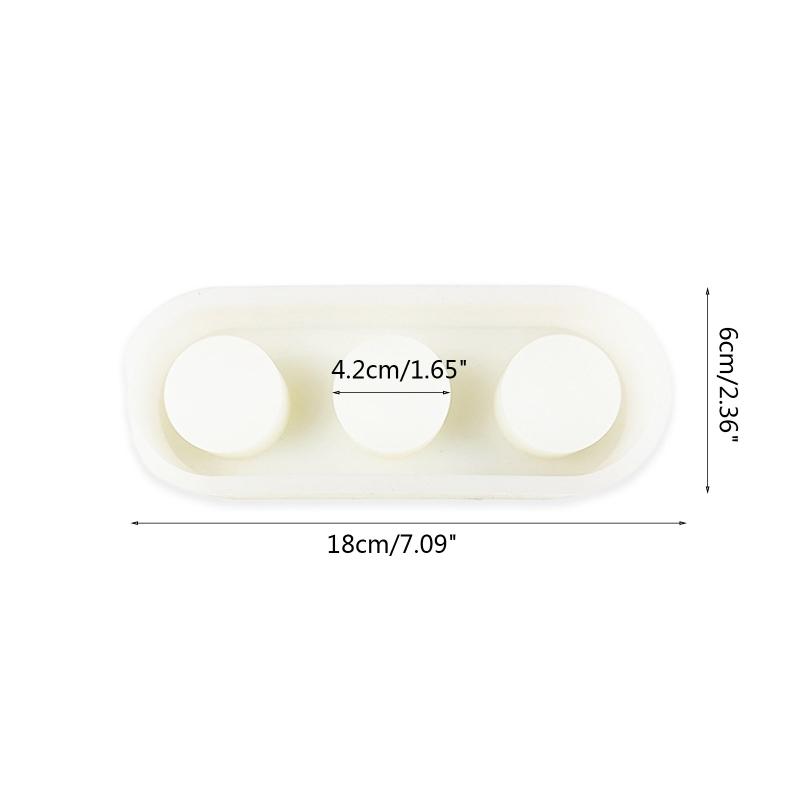 Resin Candle Holder Silicone Mould Candlestick Epoxy Casting Mould for DIY Jewelry Box Trinket Container Home Decor