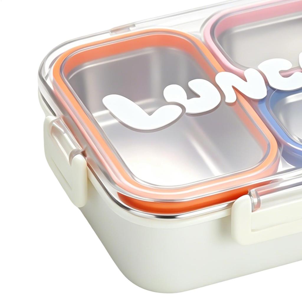 Lunch Box Insulated Lidded Meal Carrier Bowl Stainless Steel Lunch Box For Adults For School Camping Spring Trip Commuting