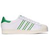 Adidas Superstar Team Colors - White Green Unisex Sneakers Cloud-White Off-White GX9878