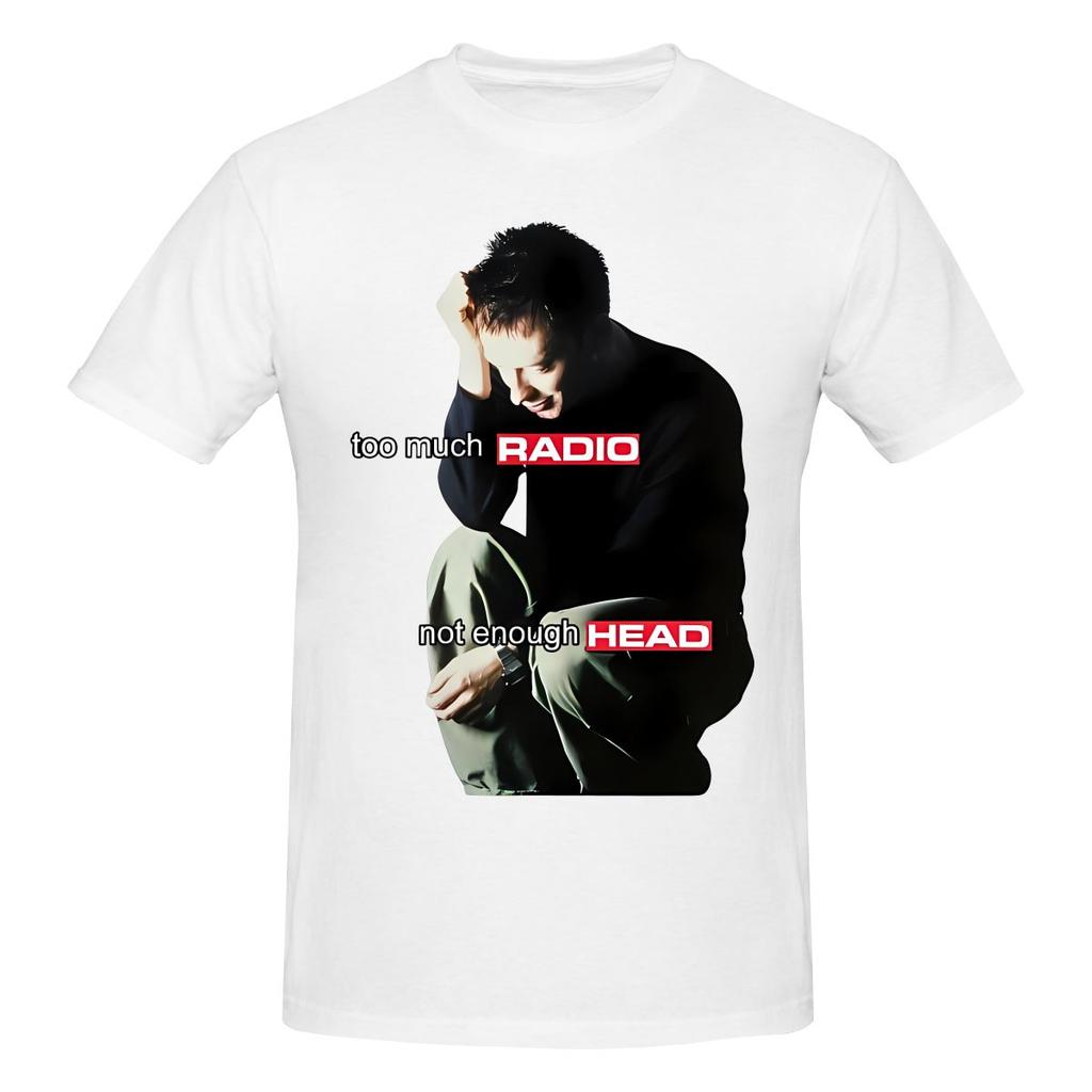 Funny Too Much Radio Not Enough Head Unisexs Printed Tshirt Unisex T Shirtunisexga