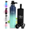 Neofis Vacuum Insulated Stainless Steel Water Bottle Large Keeps Drinks Hot or Wide Easy To Suitable for Carbonated Drinks and Sports with Easy To