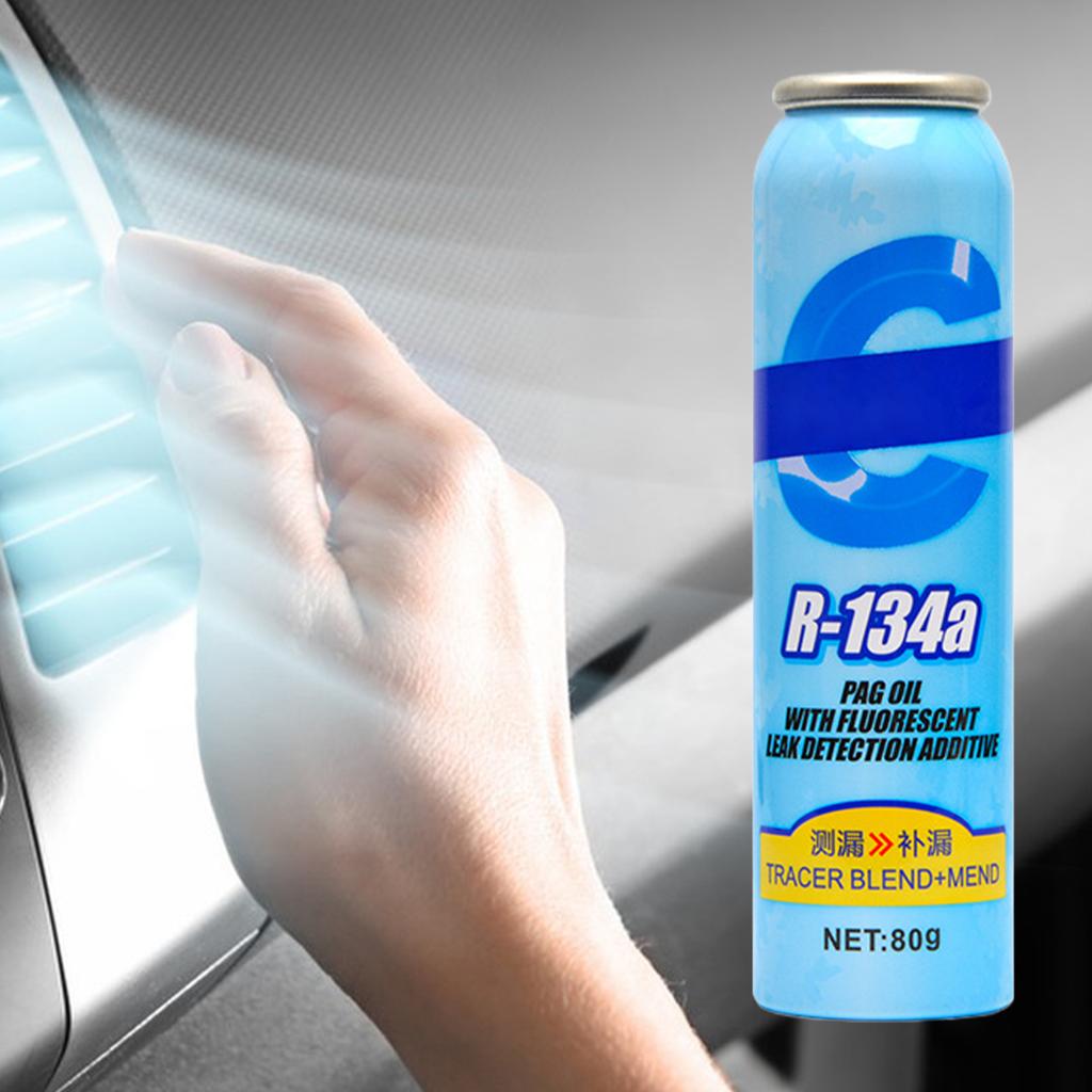 R134a Refrigerant Leak Repair Agent Strong Car Air Conditioner Oil Fluorescent Detection Repair Agent Plugging Agent Leak R 134a