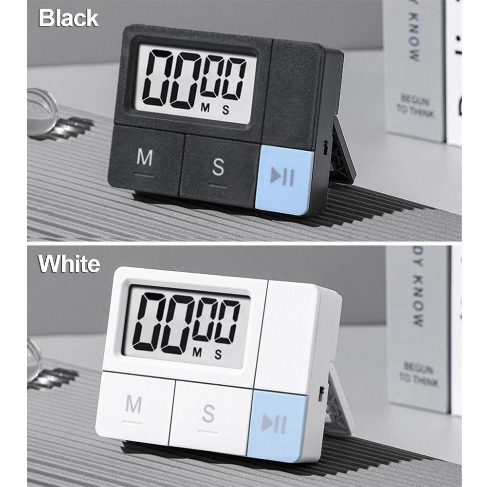 Kunststoff Küchen-Elektronik-Timer Mini Countdown-Wecker Koch-Zeitmesswerkzeug Alarmeinstellung