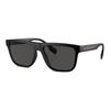 Burberry Logo Irregular Frame Sunglasses Men Sunglasses Black BE4402U346487