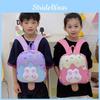 Kids Cartoon Pvc School Backpack With Comfort Arc Straps For Preschool Children