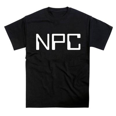 Camiseta con eslogan de PNJ Camiseta Ropa Ropa de Manga Corta Manga Corta Hombres Mujeres Todas las Estaciones Camiseta Negra para Hombre Camiseta de Algodón Casual