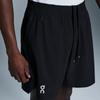 On Core Comfortable Versatile Lace-Up Three-Quarter Sports Shorts Men Shorts Black 1MF10740553