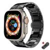 Ultra Titanium Color Strap for Apple Watch 49mm Series 10 9 8 7 41mm 45mm 44mm 46mm 40mm Luxury Metal Band for IWatch 6 5 4 SE