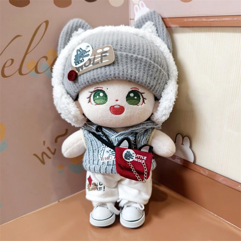 20cm Hou Minghao Monkey Doll Plush Celebrity Toy Festival Gift