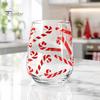 Decorative Party Drinkware Christmas Cocktails Glass, Santa Snowman Reindeer Tree Design Tumbler, 300ml Lead-free Wine Glasses Holiday for Cocktail