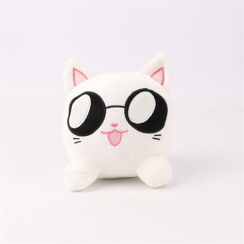 Süße Gojo Katze Plüschtiere Cartoon Heißes Anime Katze Plüschtiere Spielzeug Stofftiere Kissen Heimdekoration Kinder Geburtstagsgeschenke