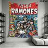 Ramones: Strange Talk Pattern Home Decor Tapestry, Wall Hanging, Decorative RV Wall Cloth.ZGT0914075