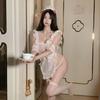 Sex Underwear French Lace Suspender Free Maid Thin Perspective Pure Seduction Uniform