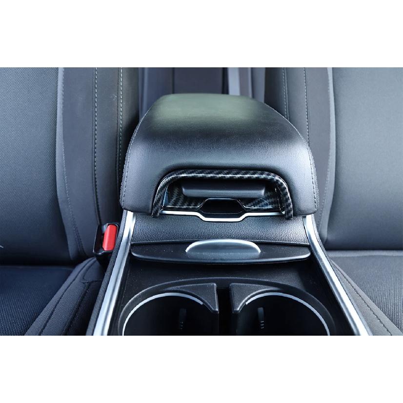 Auto Armlehne Aufbewahrungsbox Schalter Dekoration Abdeckung Aufkleber für Dodge Charger Chrysler 300C 2011-2023 Innenleisten Zubehör