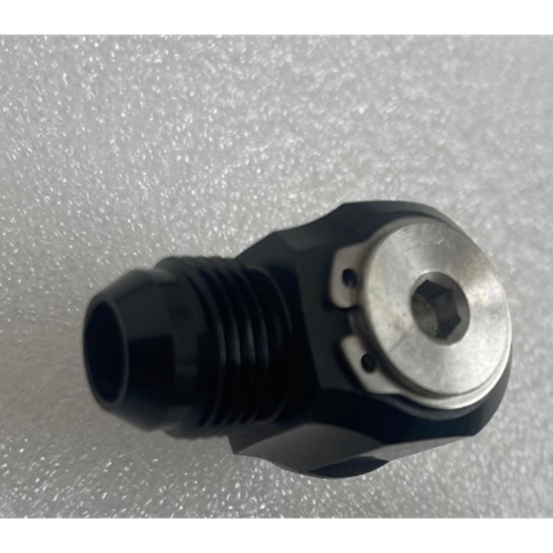 Turbo Brake Hose Fittings 10AN For Motorcycle & Automotive Adapter Black Bolt Ring Fish Eye Adapter