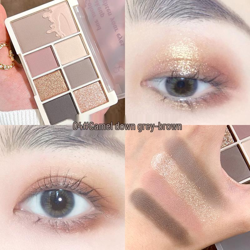 Xixi 2022 Lotus Root Pink All-in-One Palette: Eyeshadow, Contour, Highlight & Blush.