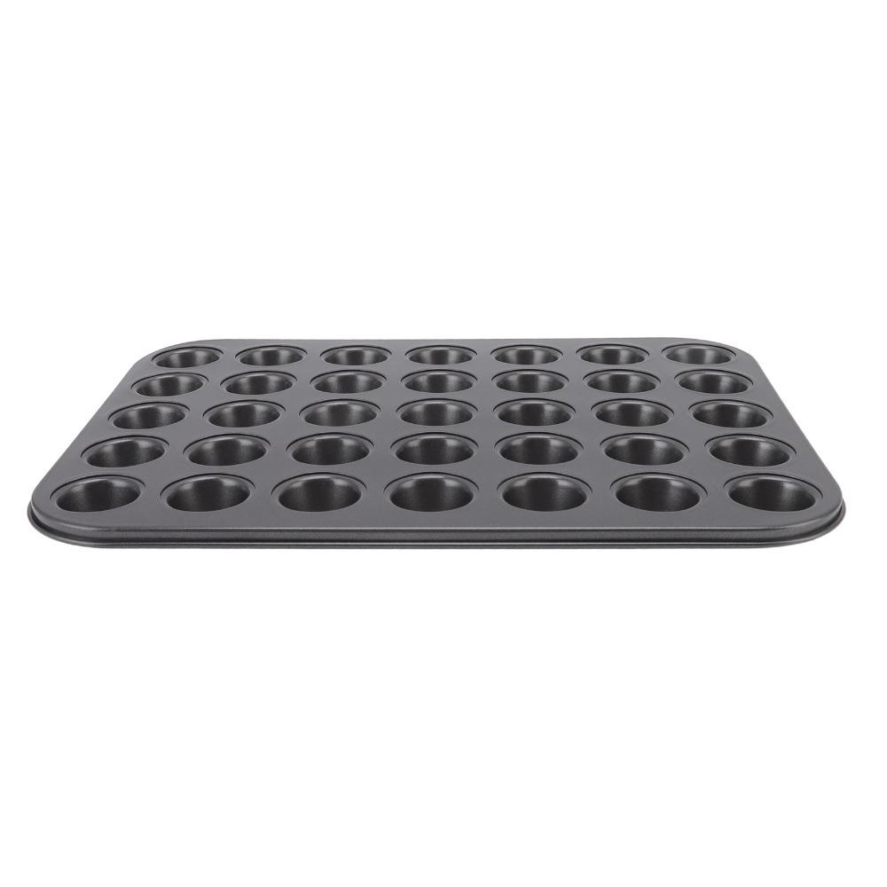 35 Grids Cupcake Baking Tray Carbon Steel Tart Quiche Mold Mini Muffin Pan Brownie Making