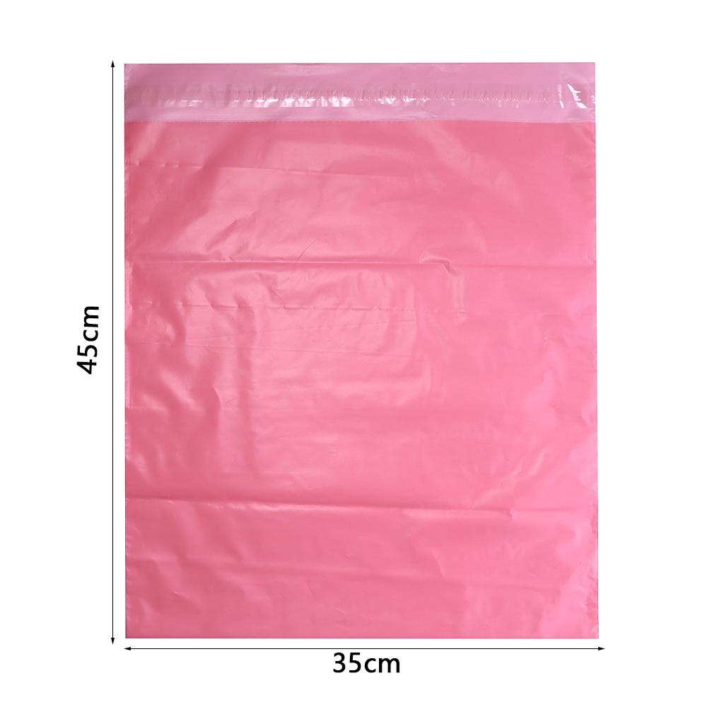 10/20/50Pcs Pink Plastic Logistics Courier Bag Self Adhesive Seal Poly Pouch Waterproof Shipping Packing Envelopes Supplies