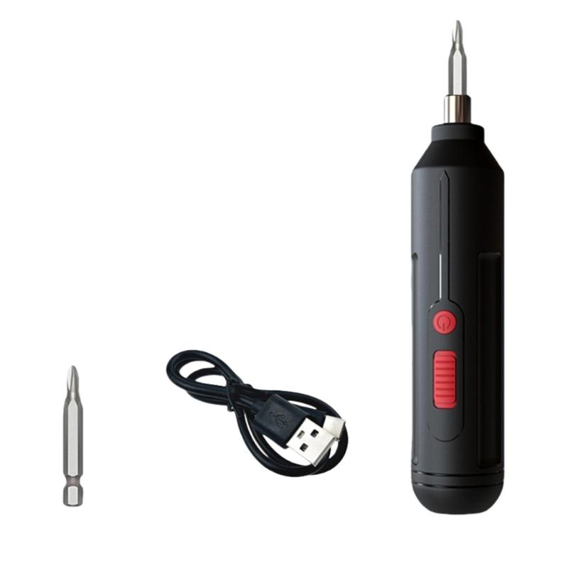 Ergonomic Cordless Screwdriver Kit Rechargeable Battery Electric Screwdriver For Extended DIY Usage