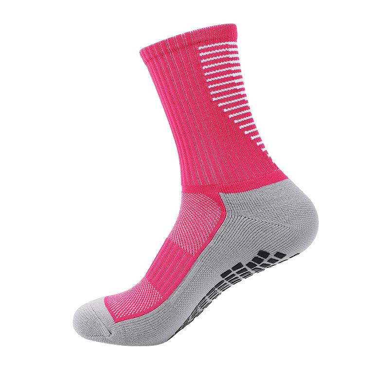 Silicone Anti Slip Football Socks Takraw Men Women Sport Basketball Grip Soccer Socks