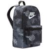 Nike Fabric Backpack Regular Unisex Black Gray Lightweight Casual DH9466-068
