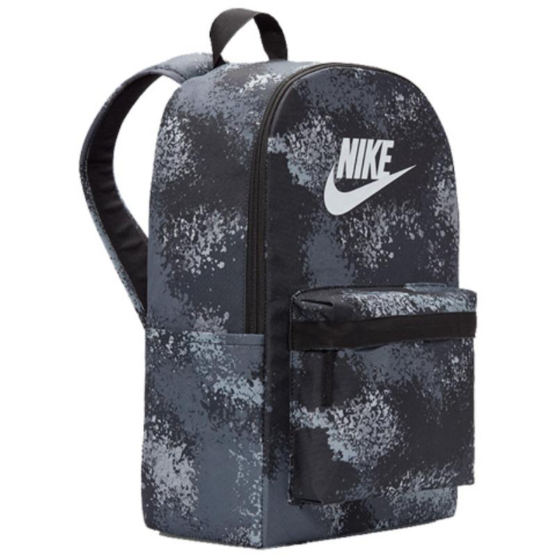 Nike Fabric Backpack Regular Unisex Black Gray Lightweight Casual DH9466-068