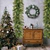 Happy 1.8M Christmas Rattan With 30 LED Light DIY Garland Decorative Door Decoration Christmas