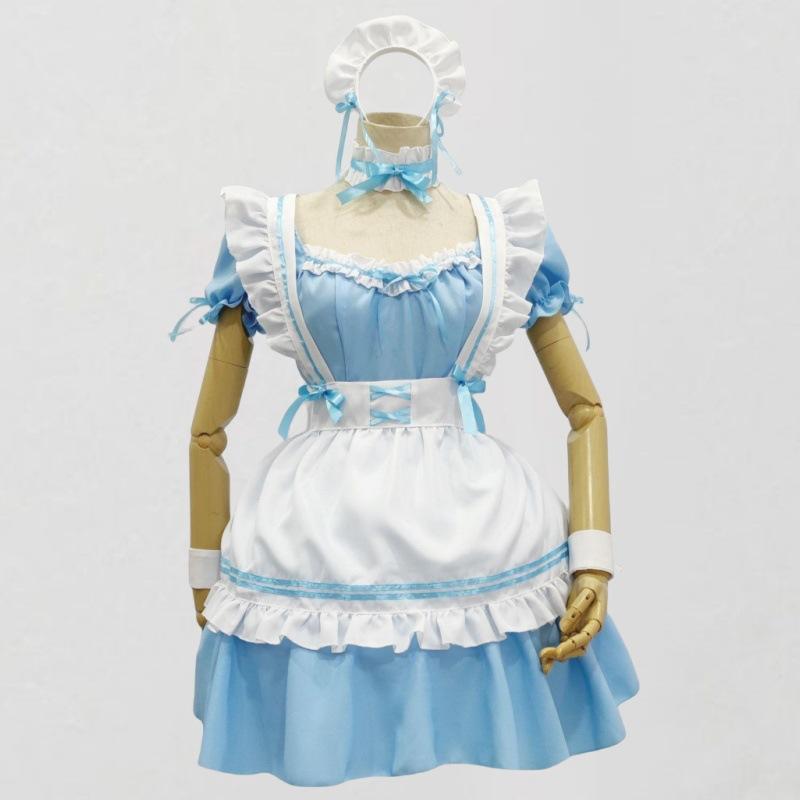 Plus Size Maid Outfit Mobile Game Cosplay Uniform Cute Girl Dress Sub