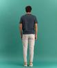 PANICALE Light Gray Micro Pattern Cotton Blend Pants