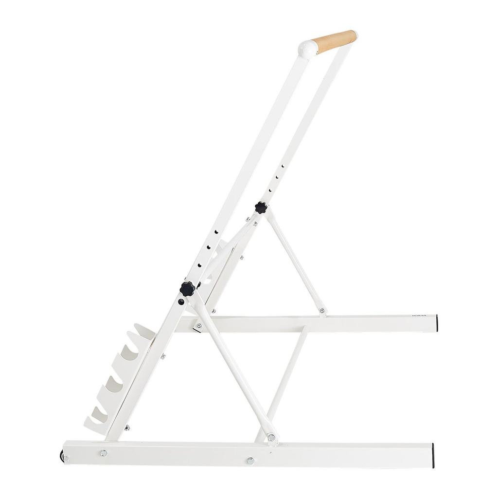 Barra de Ballet, Barra de Ballet Portátil de Pie, Equipo de Ejercicio para Fitness en Casa para Abdominales, Brazos, Fuerza y Cardio, Plegable Fácil de Guardar Estiramiento