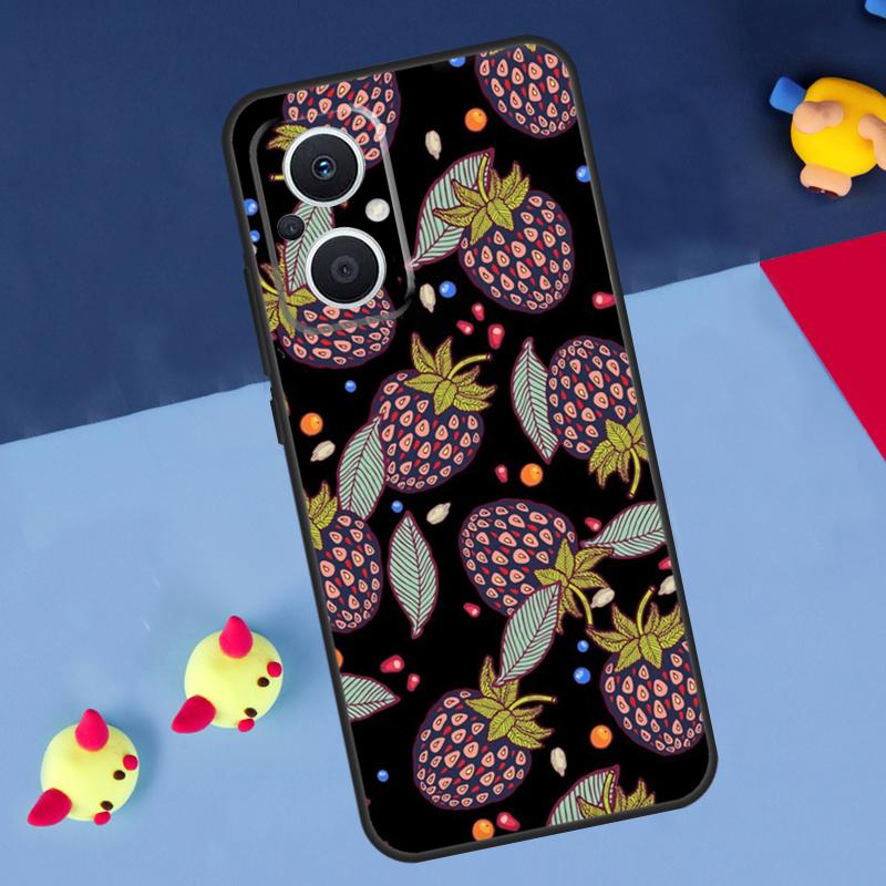 Avocado Pear Papaya Pomegranate For OPPO Reno 12F 13F 14F 11F 10 11 12 13 14 Pro 8T 7 8 Lite OPPO Find X9 X8 X6 X5 Pro Case