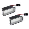 1/2Pcs License Plate Light for Ford KUGA S MAX MONDEO MK4 MK5 MK2 FIESTA 2008-2019 FOCUS ABS Plastic 12V LED Number Signal Light