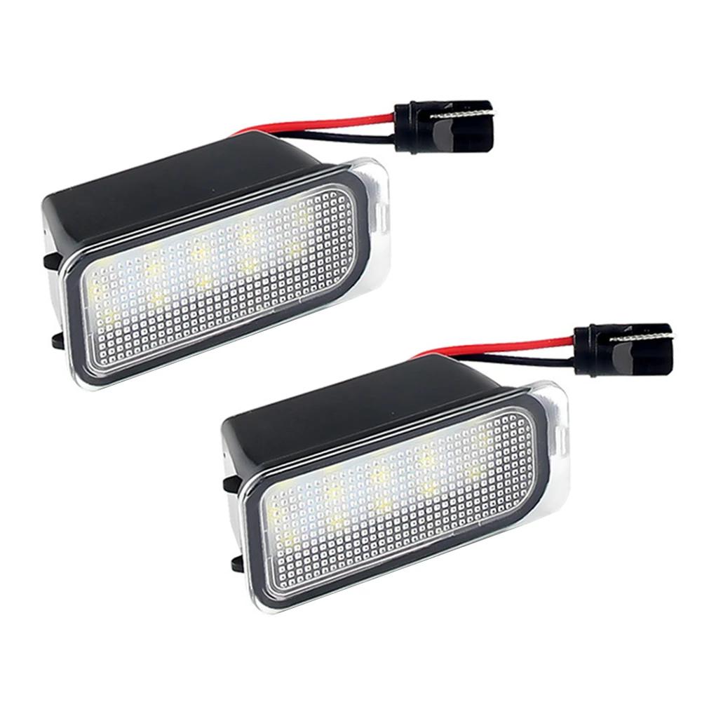 1/2Pcs License Plate Light for Ford KUGA S MAX MONDEO MK4 MK5 MK2 FIESTA 2008-2019 FOCUS ABS Plastic 12V LED Number Signal Light