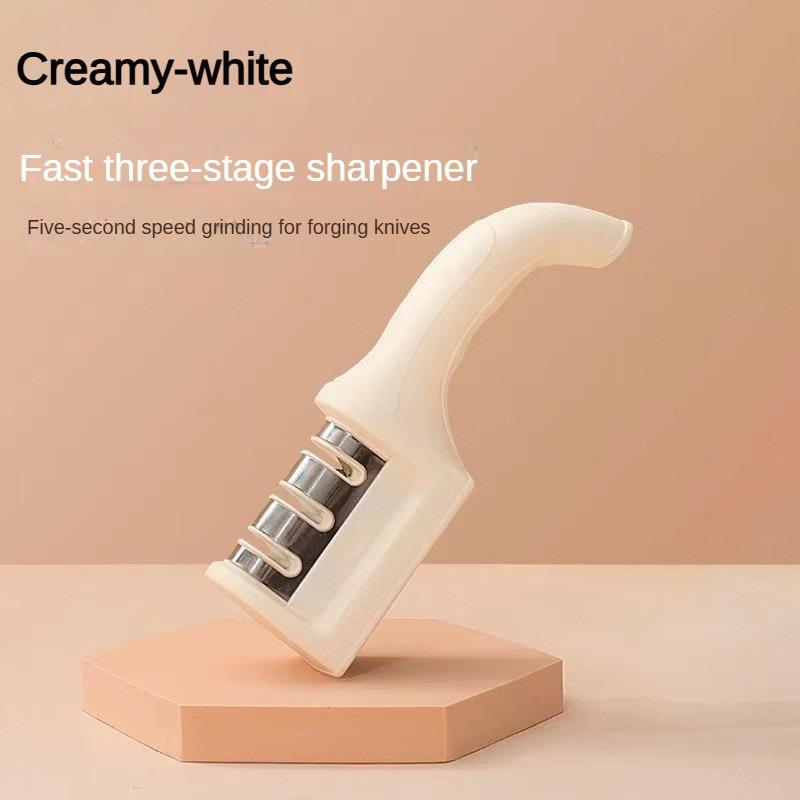 

1Ps Sharpener Household Multi-Functional Three-Section Sharpening Stone Fast Ceramic Sharpening Stone Tool Sharpener XXL