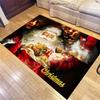 Christmas Santa Claus Carpet Large Area Carpet Welcome Doormat Merry Chirstmas Home Decor Rugs Living Room Bedroom Floor Mat