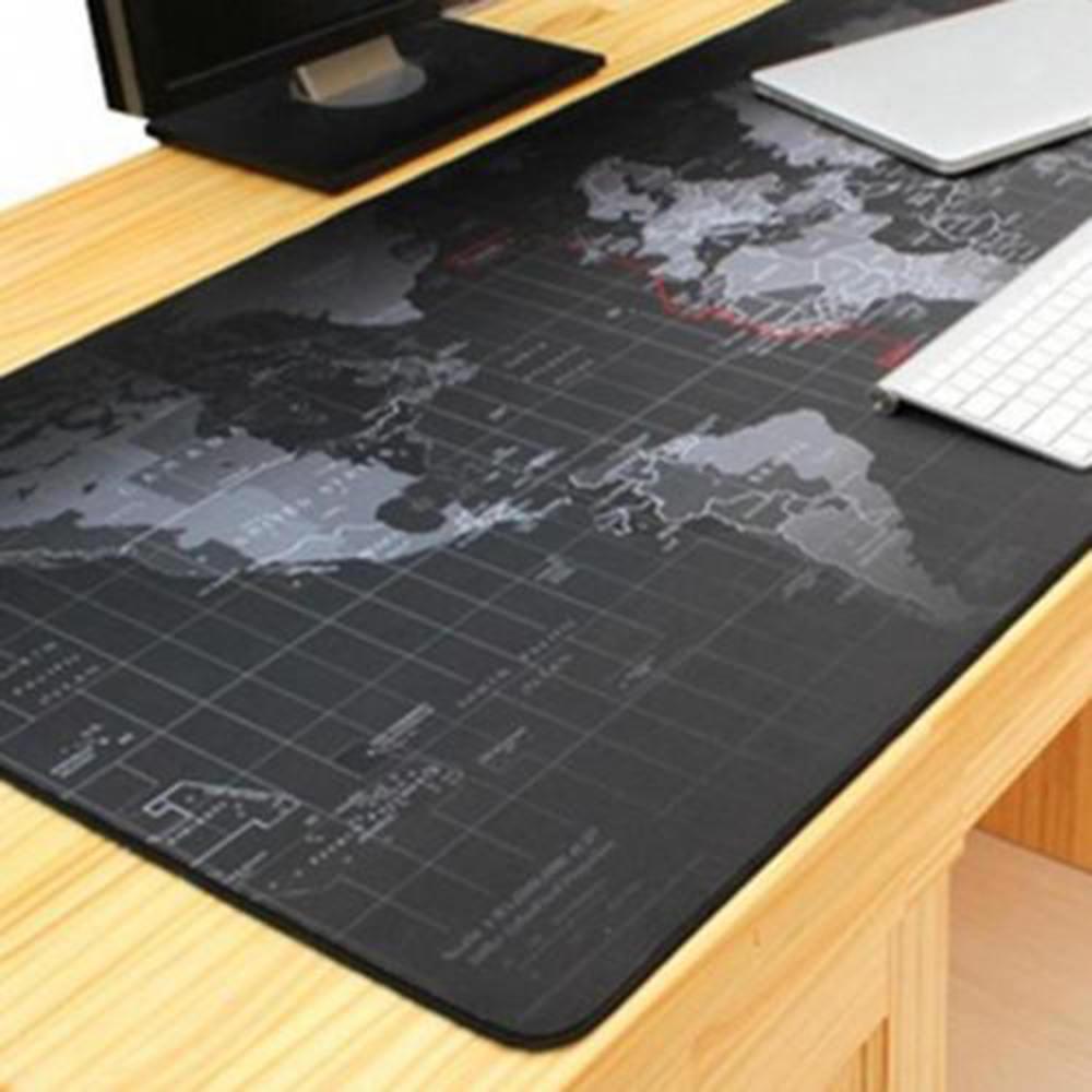 Large XXL Size Anti-Slip World Map Speed Game Mouse Pad Gaming Mat for Laptop PC
