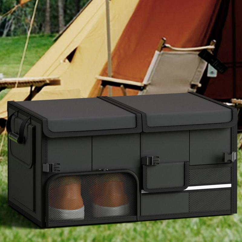 Car Organizers Foldable Storage Bin Trunk Organizers Glove Compartment Box for Efficient Space Saving and Organization
