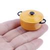 34*17mm 1:12 dollhouse miniature kitchen cooking ware pot boiler pan toy