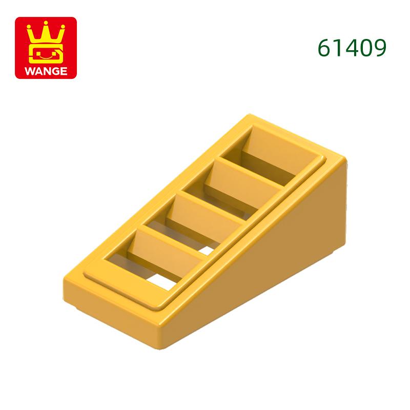 Non-Toxic 331Pcs/Lot 61409 Slope 18 2X1X2/3 With 4 Slots Block Moc Color Accessories Compatible With Brick Diy Children Toy Assembly