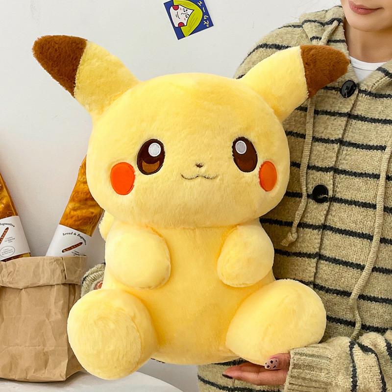 Pikachu Plush Toy Large Size Cartoon Stuffed Animal Gift For Kids And Collectors