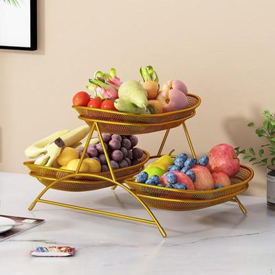 Elegantes Obst-Serviertablett für die Unterhaltung zu Hause und Partys