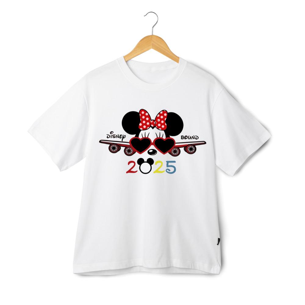 

Disney Bound 2025 Custom T-Shirt – Unisex Family Vacation Tee with Minnie Mouse M