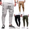 Autumn & Winter 3D Pocket Skinny Joggers with Elastic Drawstring