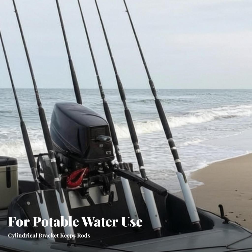 4 Pieces Fishing Rod Holder with Mounting Hardware Long-Lasting for Kayaks
