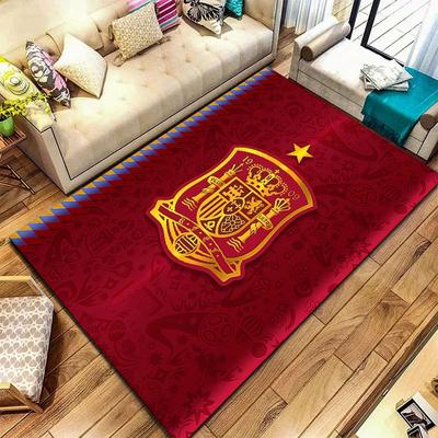 Spain National Football Team Carpet Rug for Living Room Bedroom Home Sofa Decoration,Kids Play Non-slip Floor Mat