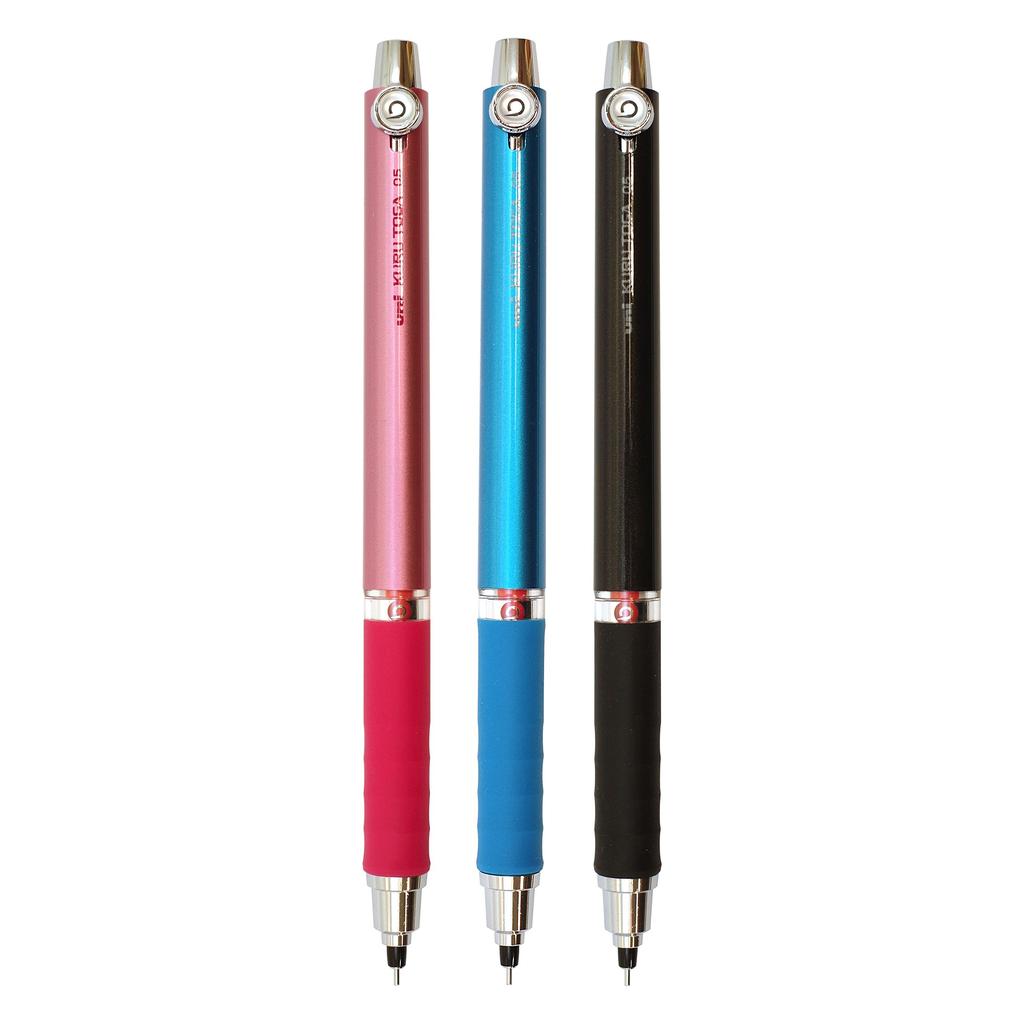 Mitsubishi Pencil Mechanical Pencil Kurutoga Rubber Grip Pink 0.5 M56561P.13
