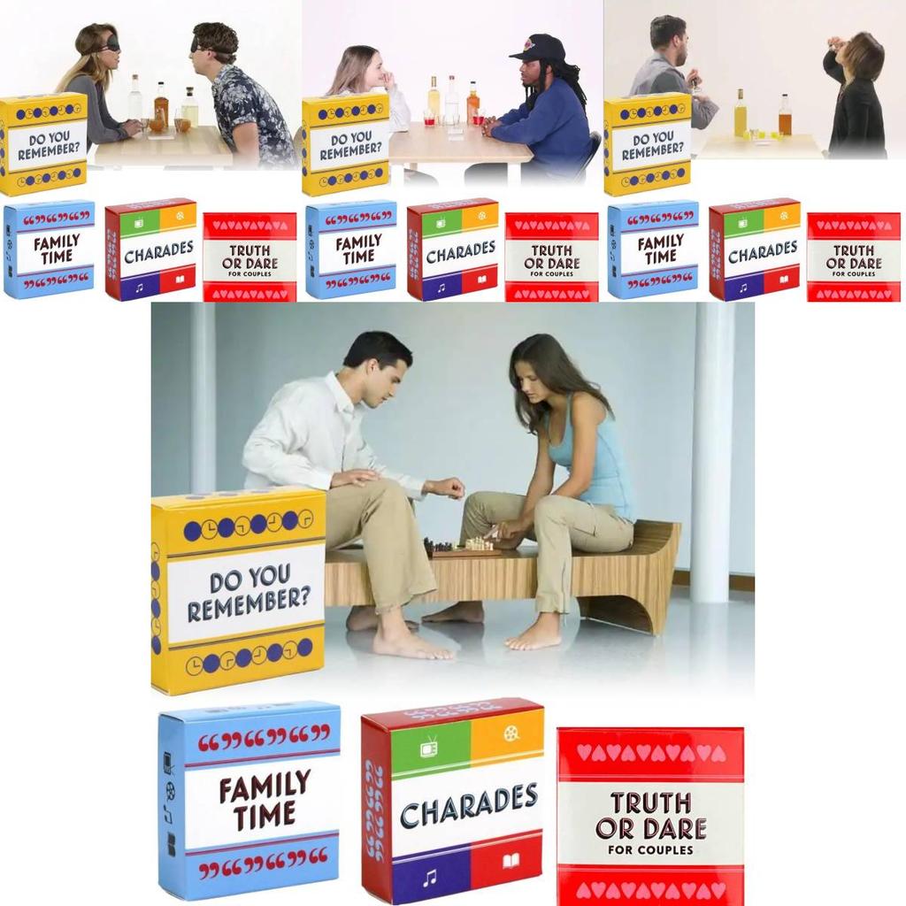 Engaging Truth Or Dare For Couples Card Game Exciting Family Fun Entertainment Experience