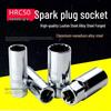 Dual-Size Extended Spark Plug Socket Wrench, 16mm & 21mm