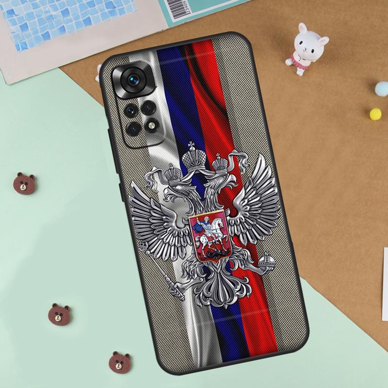 Coat Of Arms Russian CCCP Flag Case For Xiaomi Redmi 14C 10C 12C 13C Cover For Redmi Note 13 Pro 14 9 10 11 12 10S 11S 12S