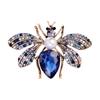 Versatile Bees Brooch Adorned with Sparkling Diamonds for Fashion Accessories Comfortable Clothing Accessory